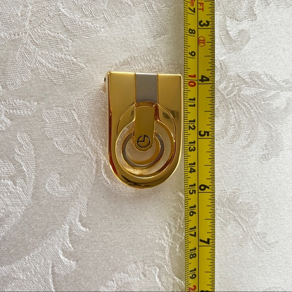 Goldlion Black Men's New Belt Polished Silver-tone Gold-tone Buckles - Picture 10 of 13